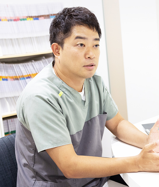 治療への思いをお願いしますINTERVIEW 05